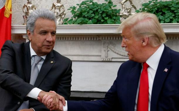 Lenín Moreno e Trump