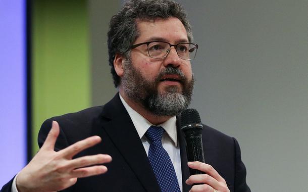 O ministro das Relações Exteriores, Ernesto Araújo