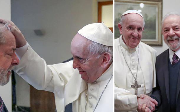 Lula e Papa Francisco