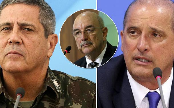 General Braga Netto, Osmar Terra e Onyx Lorenzoni