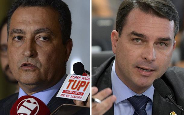 Rui Costa e Flávio Bolsonaro
