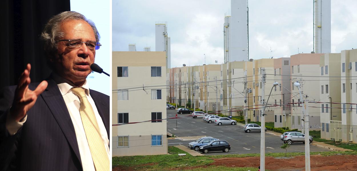 Paulo Guedes e apartamentos do Programa Minha Casa, Minha Vida
