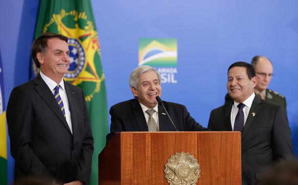 Jair Bolsonaro, General Heleno e Hamilton Mourão