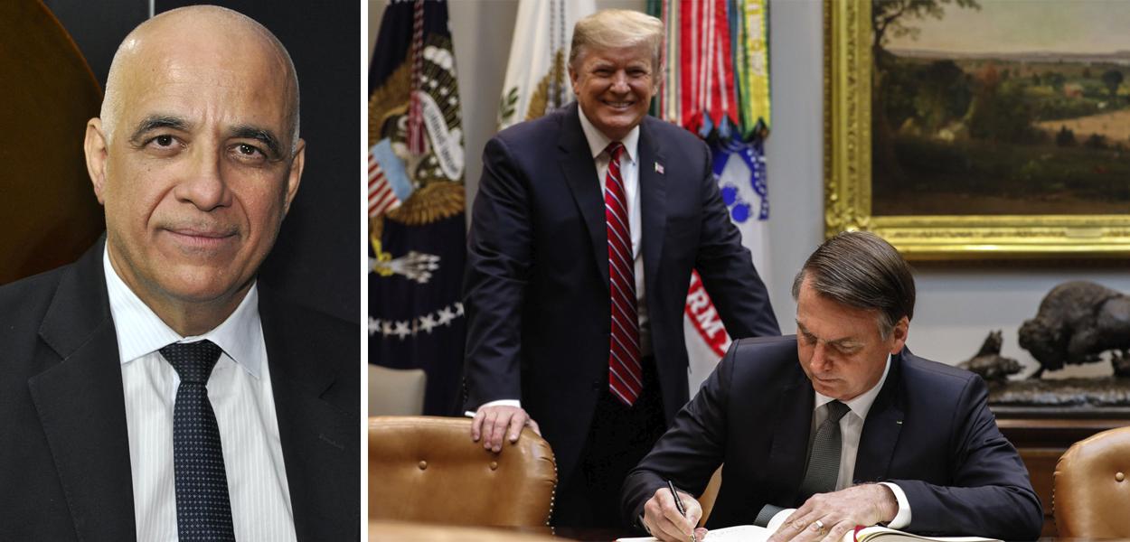 Jessé Souza, Donald Trump e Jair Bolsonaro