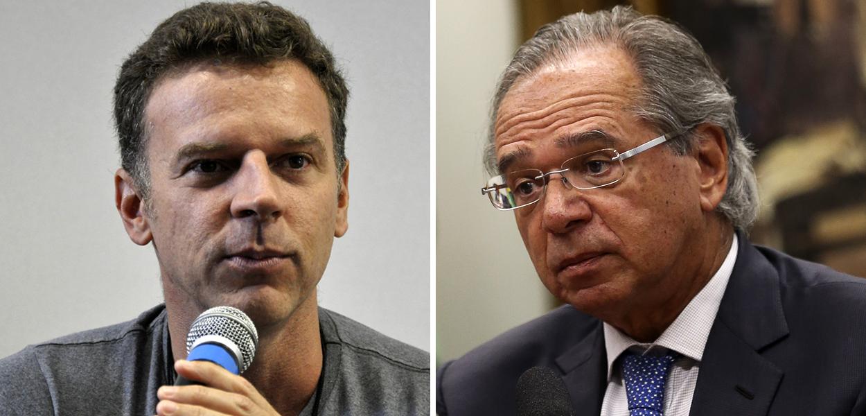 Eduardo Moreira e Paulo Guedes