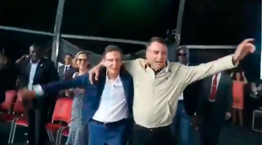 Marcelo Crivella e Jair Bolsonaro