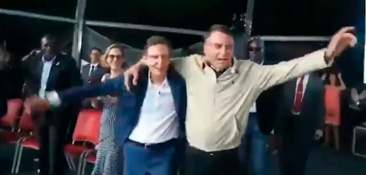 Marcelo Crivella e Jair Bolsonaro