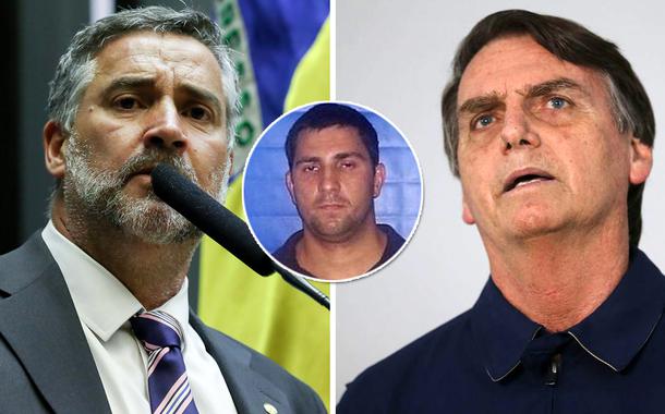 Paulo Pimenta, Adriano da Nóbrega e Jair Bolsonaro