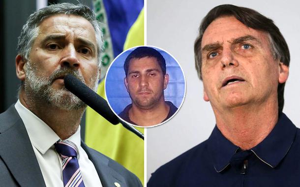 Paulo Pimenta, Adriano da Nóbrega e Jair Bolsonaro