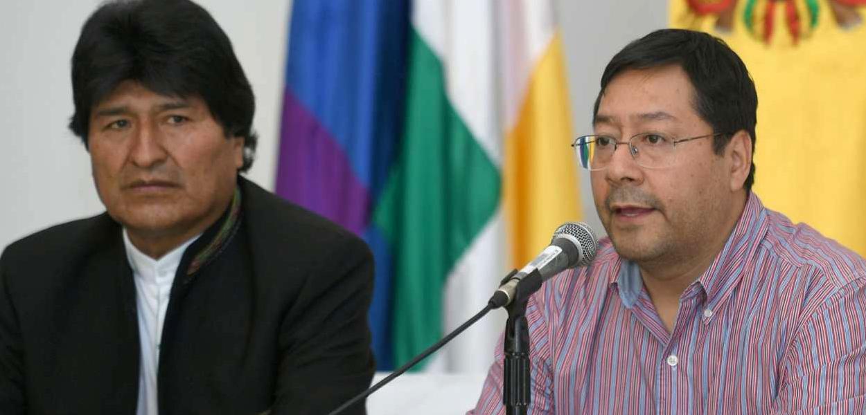 Evo Morales e Luis Arce