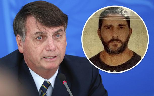 Jair Bolsonaro e Adriano Magalhães da Nóbrega