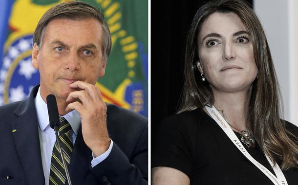 Jair Bolsonaro e Patricia Campos Mello