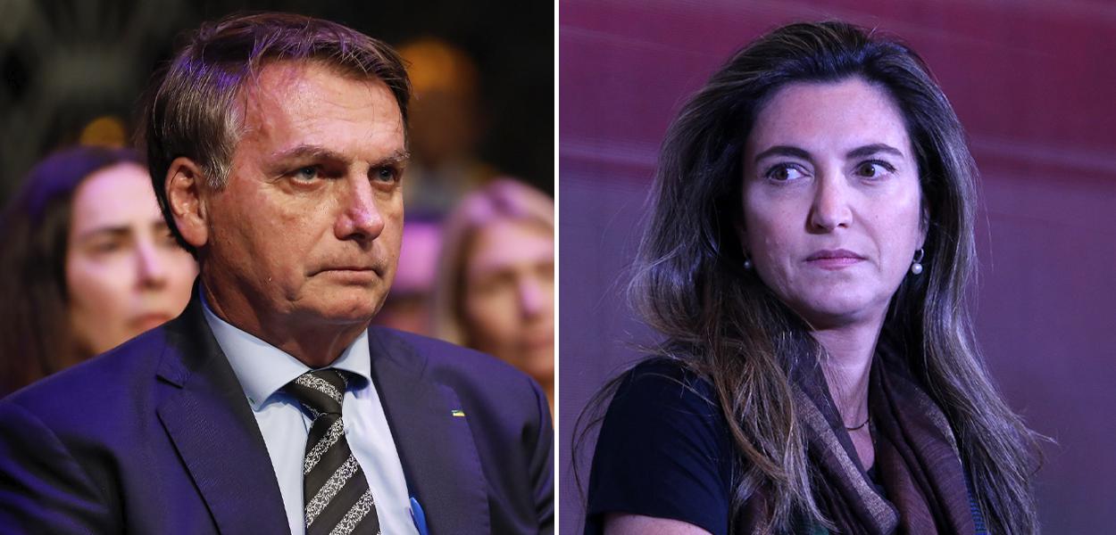 Jair Bolsonaro e Patricia Campos Mello