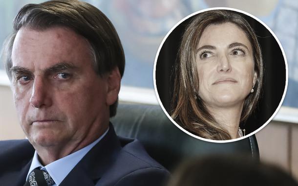 Jair Bolsonaro e Patricia Campos Mello
