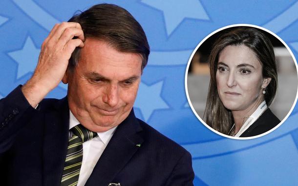 Jair Bolsonaro e Patricia Campos Mello