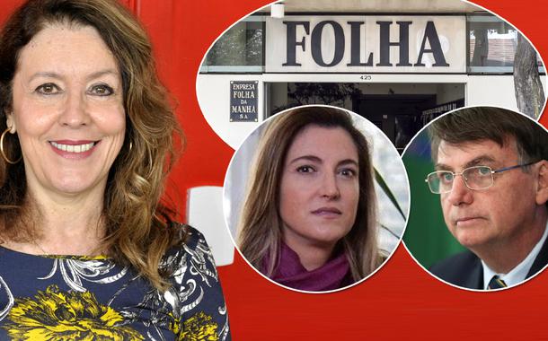 Helena Chagas, Patrícia Campos Mello e Jair Bolsonaro