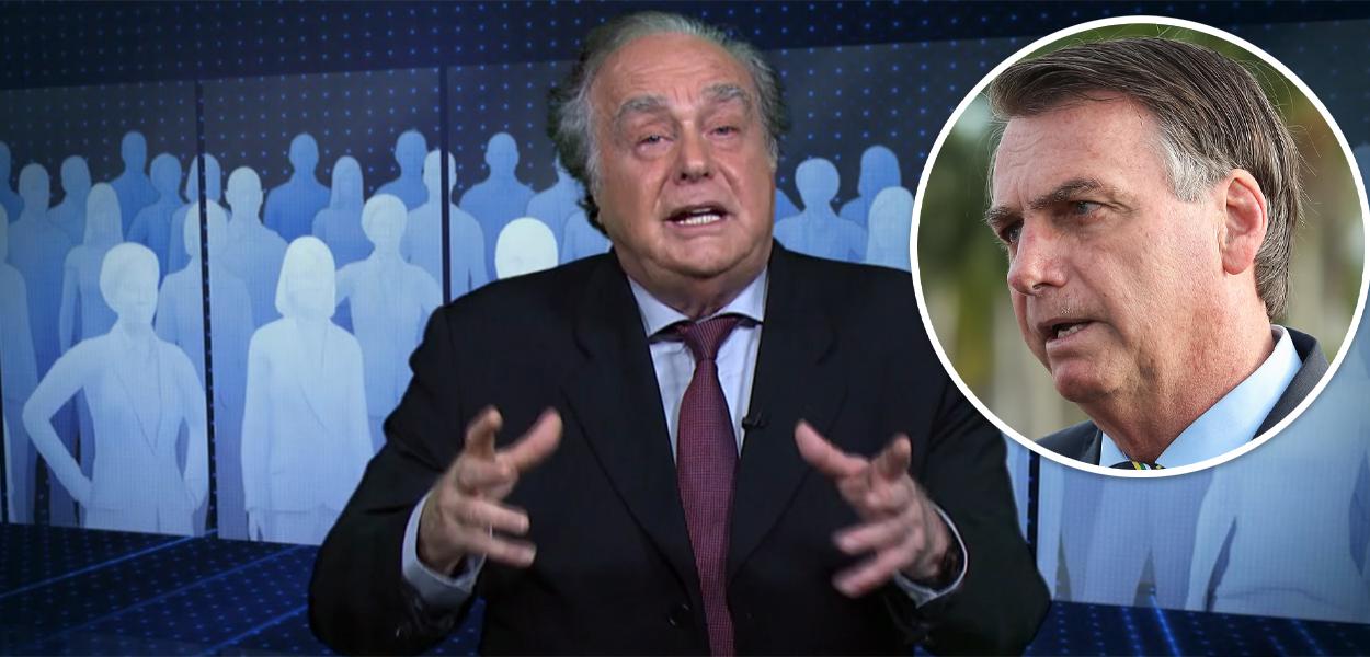 Arnaldo Jabor e Jair Bolsonaro
