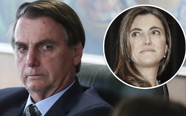 Jair Bolsonaro e Patricia Campos Mello