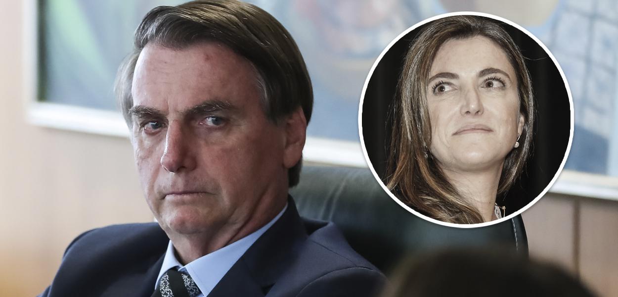 Jair Bolsonaro e Patricia Campos Mello