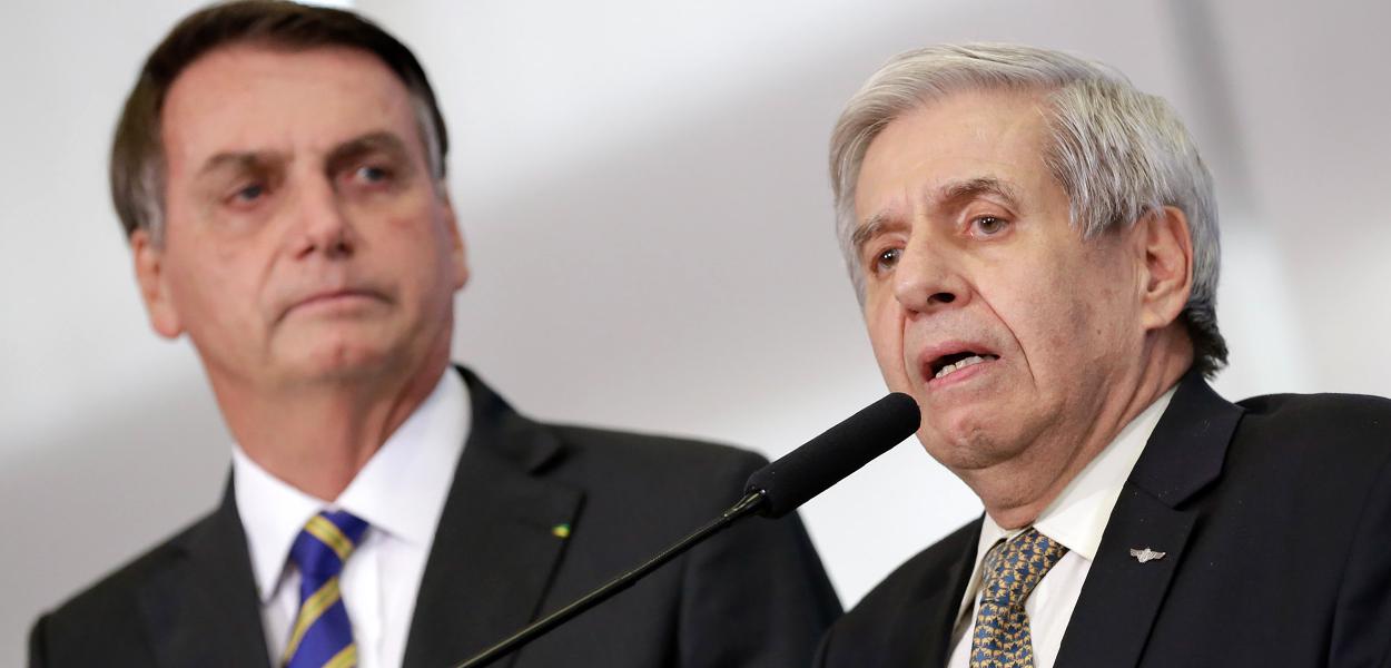 Jair Bolsonaro e General Augusto Heleno