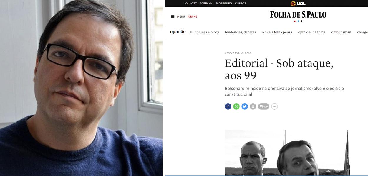 Luis Felipe Miguel lembra conduta da Folha sobre Jair Bolsonaro