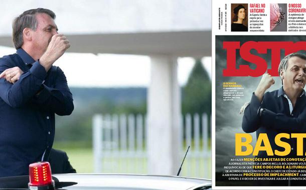 Bolsonaro e Capa da Istoé