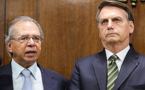 Paulo Guedes e Jair Bolsonaro