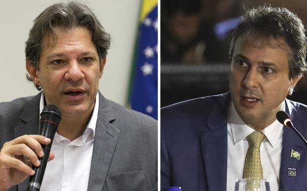 Fernando Haddad e Camilo Santana