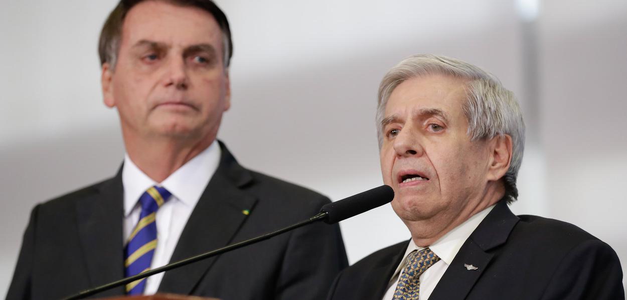 Bolsonaro e general Heleno