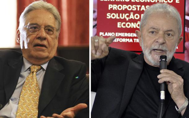 Fernando Henrique Cardoso e Lula