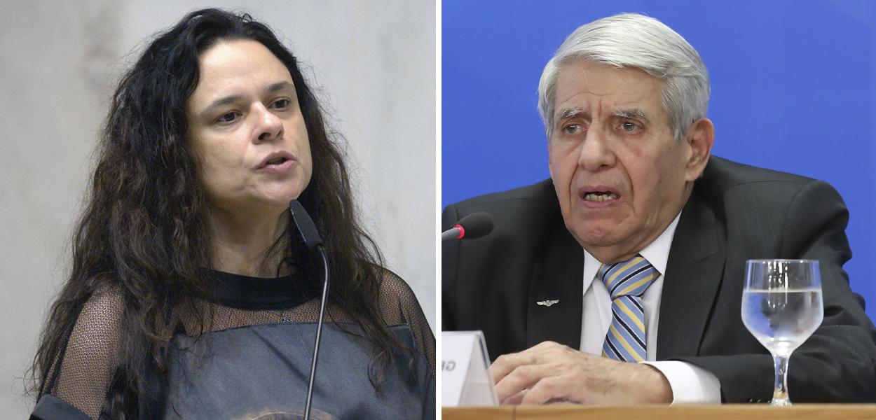 Janaina Paschoal e General Augusto Heleno