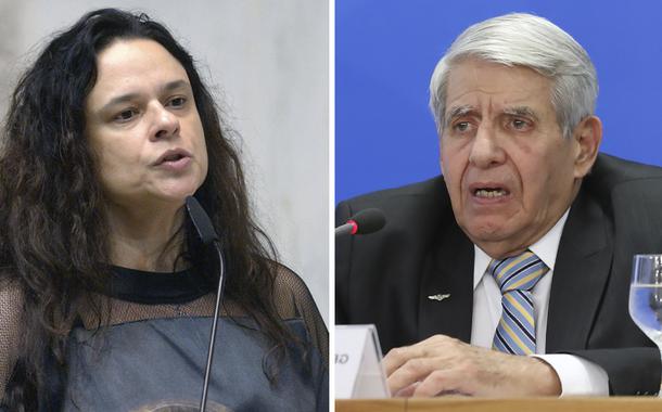 Janaina Paschoal e General Augusto Heleno
