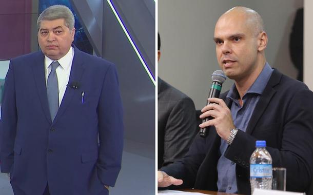 José Luiz Datena e Bruno Covas