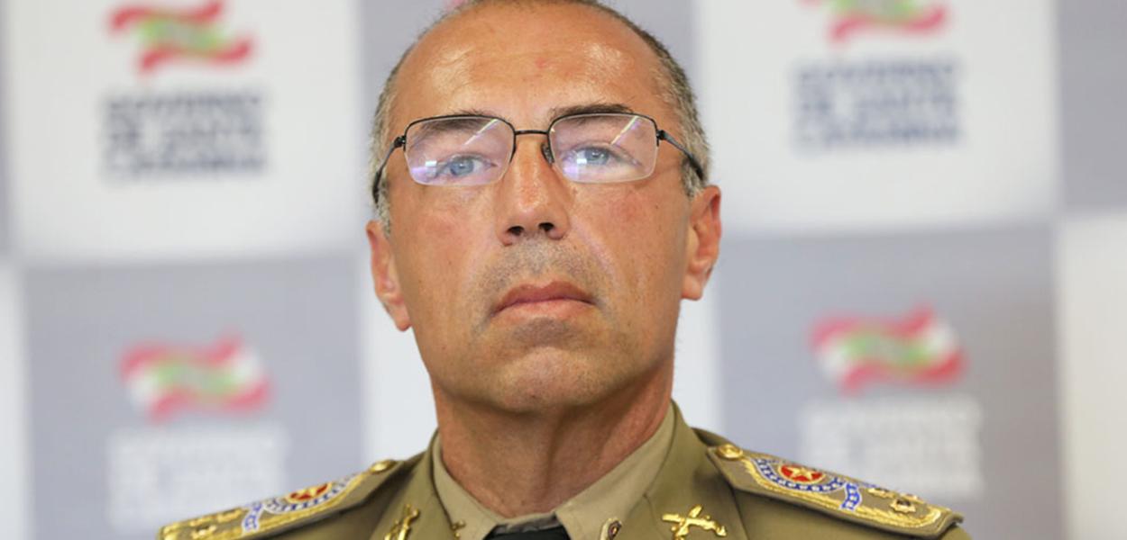 Presidente do Conselho Nacional de Comandantes-Gerais da Polícia Militar, Carlos Alberto de Araújo Gomes Júnior