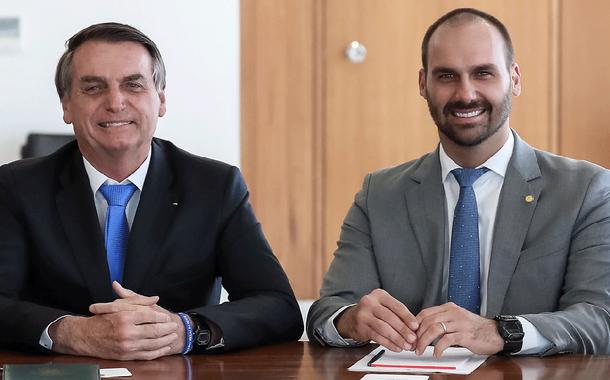 Jair e Eduardo Bolsonaro