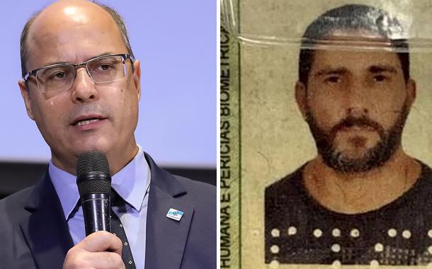 Wilson Witzel e Adriano Magalhães da Nóbrega