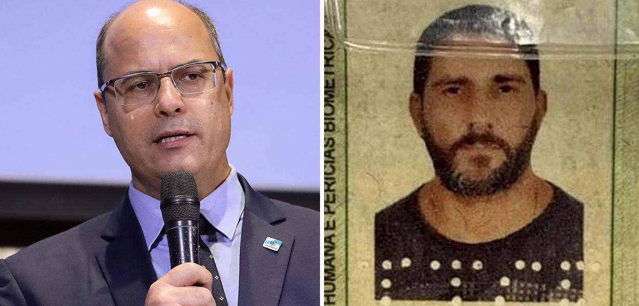 Wilson Witzel e Adriano Magalhães da Nóbrega
