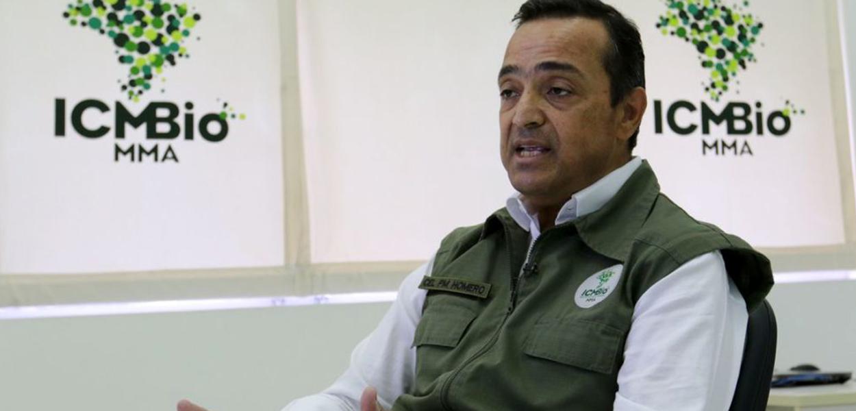 Entrevista do  presidente do ICMBio, Homero George Cerqueira