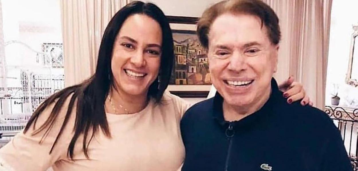 Silvia Abravanel e Silvio Santos