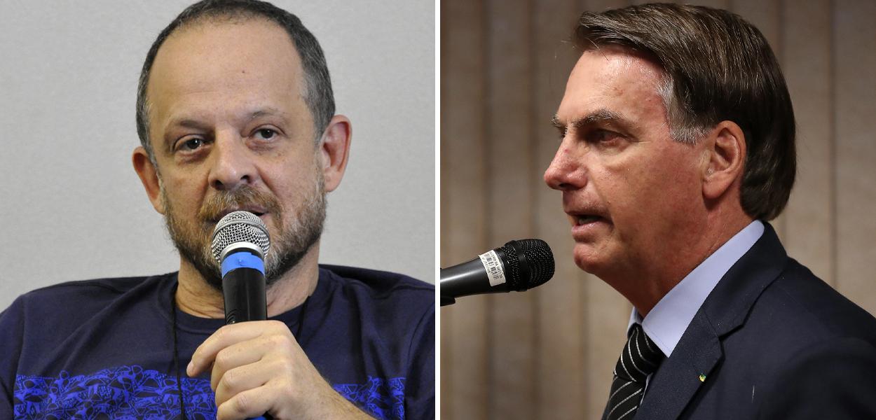 Breno Altman e Jair Bolsonaro