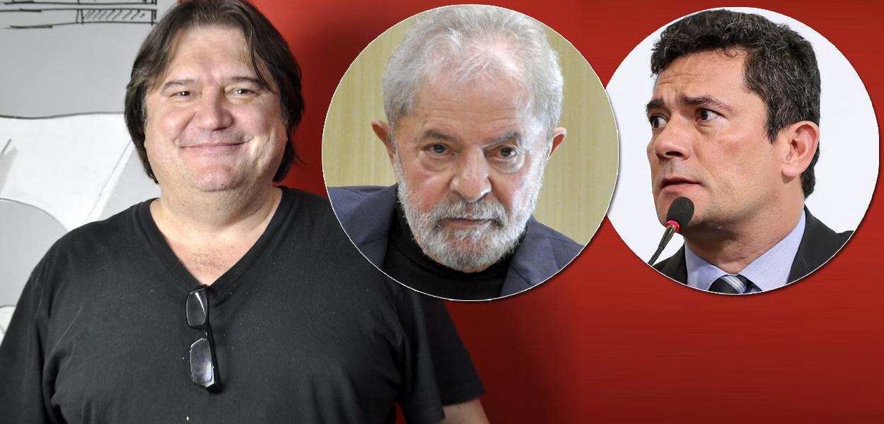 Pedro Serrano, Lula e Sergio Moro