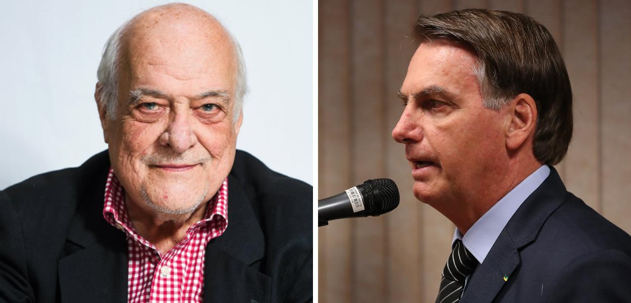 José Roberto Guzzo e Jair Bolsonaro