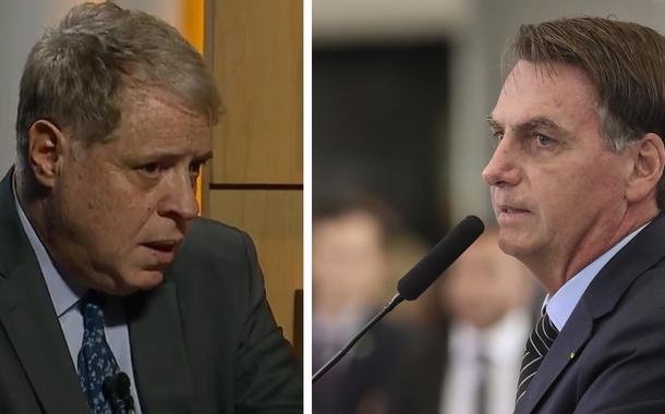 Advogado Luís Francisco Carvalho Filho e Jair Bolsonaro