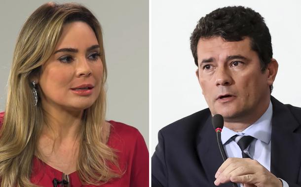 Rachel Sheherazade e Sérgio Moro