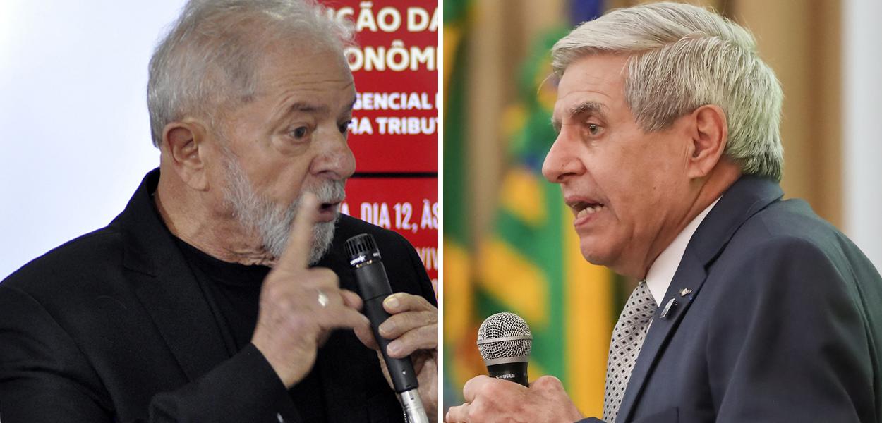 Lula e General Augusto Heleno