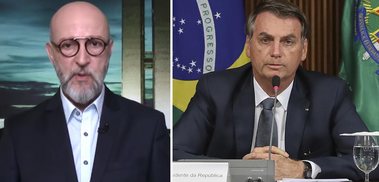 Josias de Souza e Jair Bolsonaro