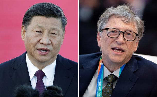 Xi Jinping e Bill Gates