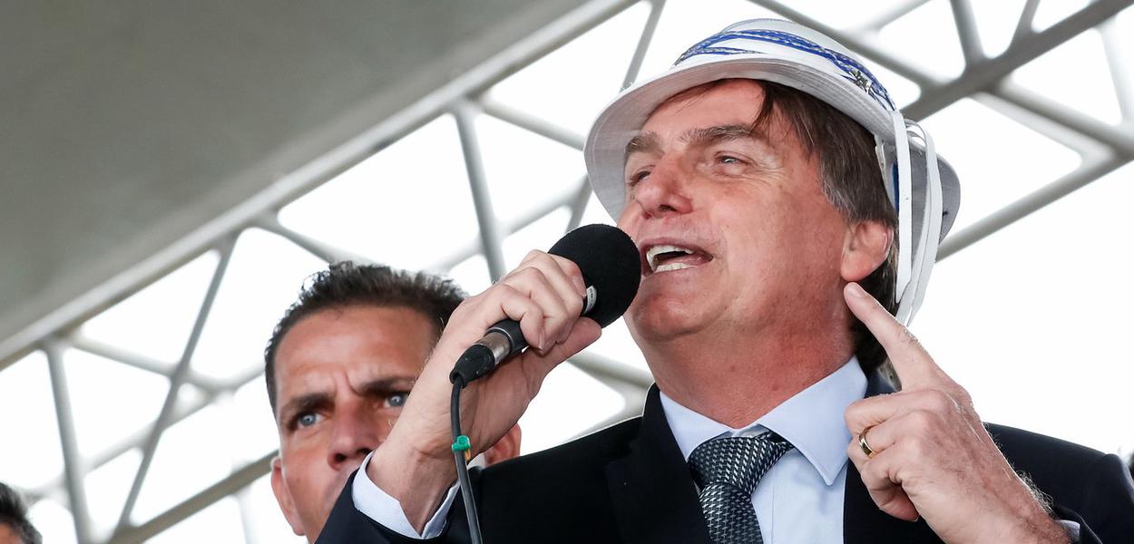 Jair Bolsonaro em inauguração de aeroporto em Vitória da Conquista (BA) 23/07/2019