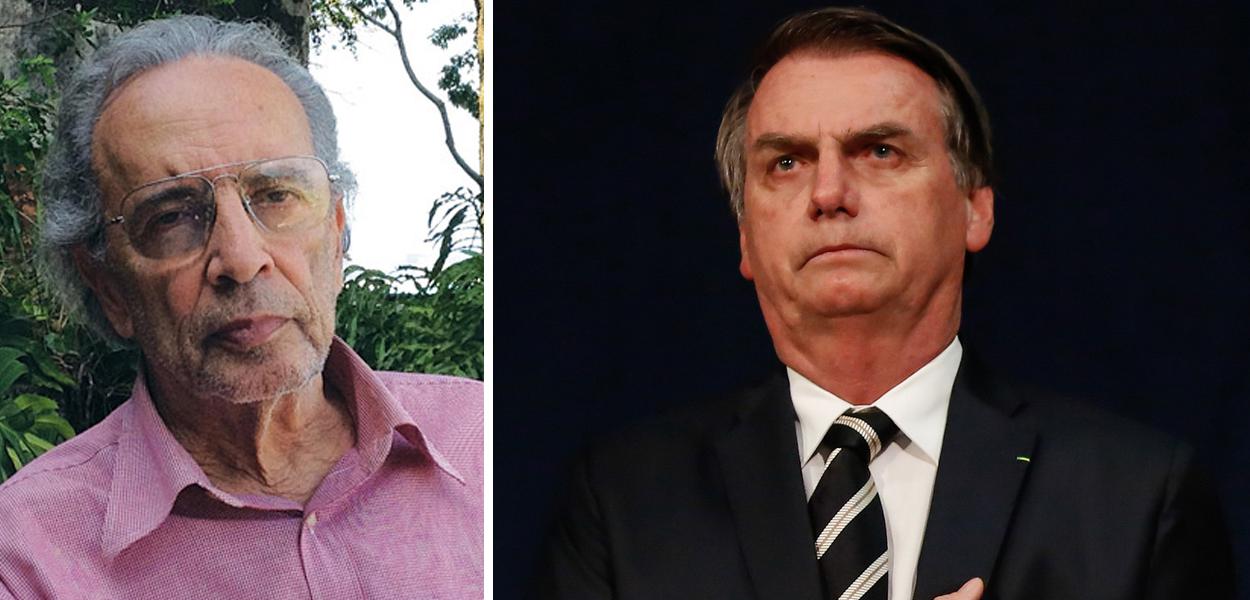 Janio de Freitas e Jair Bolsonaro