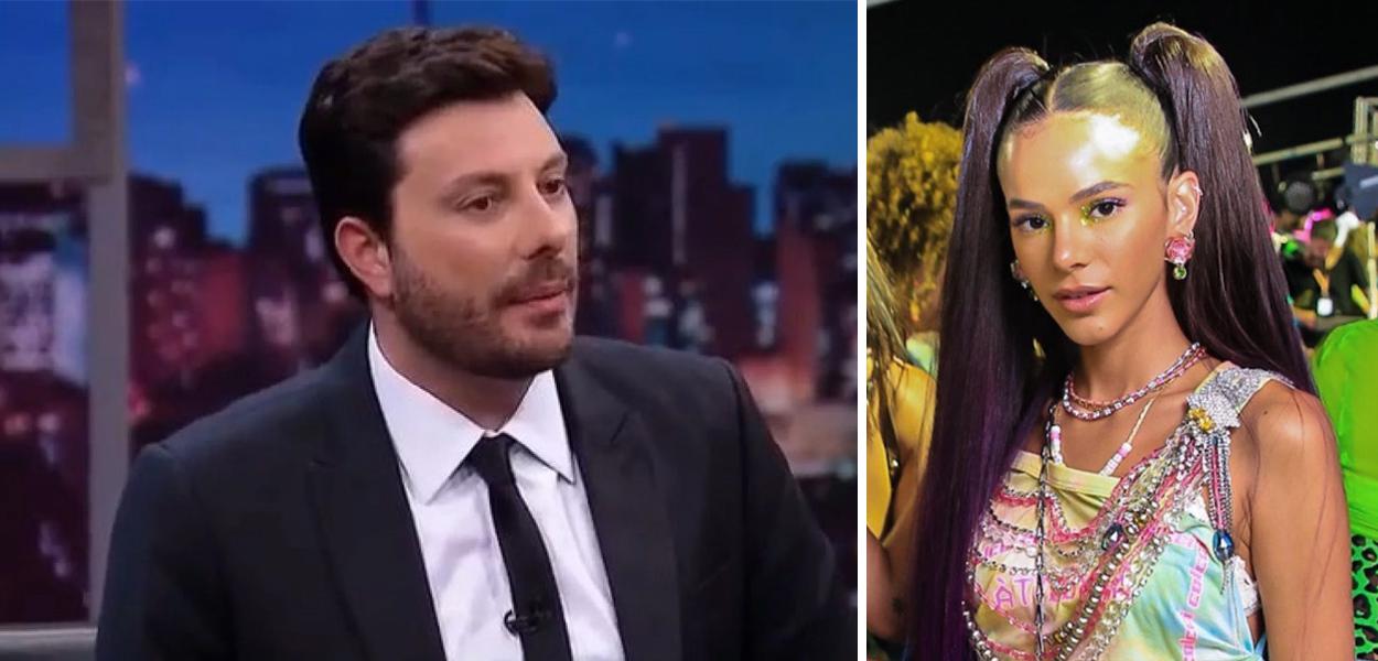 Danilo Gentili e Bruna Marquezine